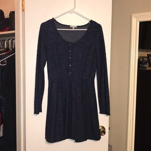 Blue Skater, Sweater dress